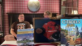 Citadels Duel Review- Thoughts from Origins 2026. The Classic delivers for 2.