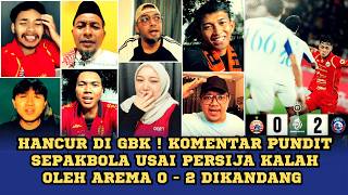 Download lagu DESTROYED AT GBK! FOOTBALL PUNDIT COMMENTS AFTER PERSIJA'S 0-2 HOME DEFEAT BY AREMA mp3