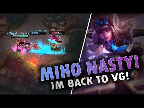MIHO IS SO FUN!! Vainglory 5v5 Gameplay - Miho |WP| Bot Lane Gameplay