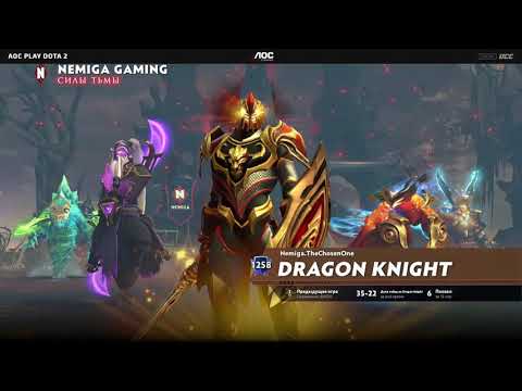 (RU) Nemiga Gaming vs Winstrike, игра 1 | AOC Play Dota 2 | by @MrDaburuD & @Gexsuntv