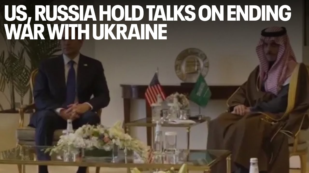 U.S., Russia hold talks on ending war with Ukraine