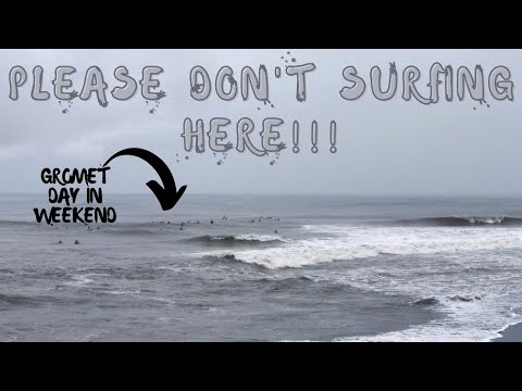 Crowd Surfing Keramas Bali - Keramas Surf Report 23 January 2021