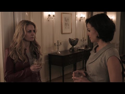 OUAT 1x01 - Emma meets Regina for the first time | Swanqueen scenes HD