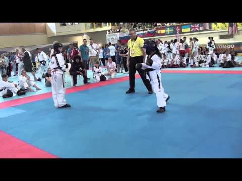 2015 World Taekwondo Championships Jade Howell vs Sofia Levan