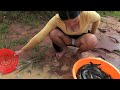SPICY Fishing Amazing Finding Catching Fish A Lot Of By Hand