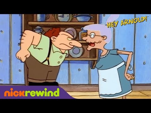 Grandma Gertie vs. Ernie Potts | Hey Arnold! | Nicktoons