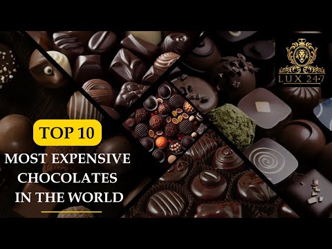 Os 10 chocolates mais caros do mundo #premiumchocolate #chocolates #chocolatelovers
