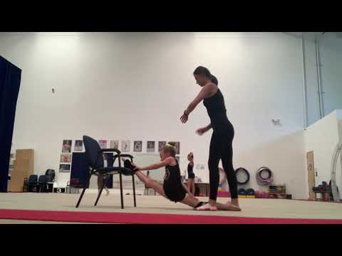 Gymnastics. My private class.