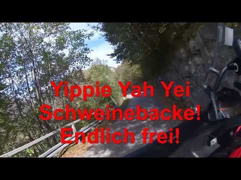 Am Wochenende zum Maniva Pass mit der Benelli TRK 502