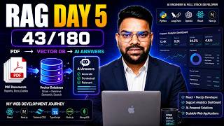 40 LPA AI Engineer Journey 🚀 | RAG Day 5 | 180 Day AI Challenge