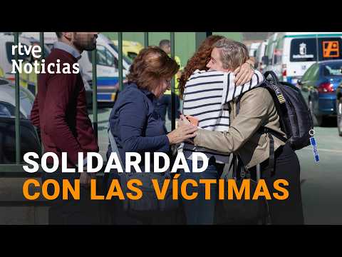 Choque de trenes en Urda | Localidades cercanas se vuelcan en ayudar a heridos y familiares | RTVE