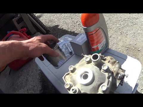 2017 KTM XC 300 137hr Engine Noise Top End Rebuid