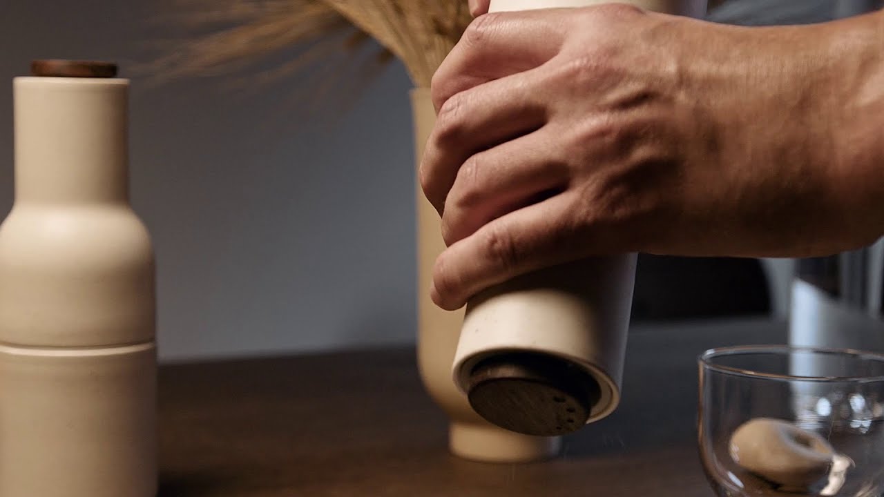 NEW Menu Bottle Grinder Ceramic | Salt & Pepper Grinders Designed by NORM Architects