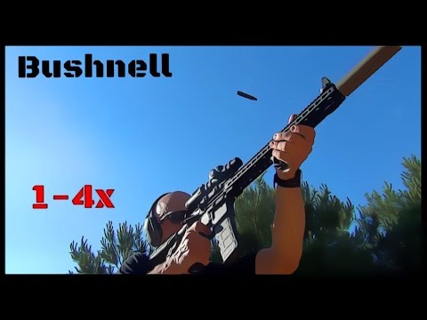 Bushnell AR Optics 1-4x24mm Throw Down PCL Budget Scope Review (HD)