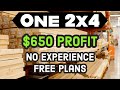 ANYONE Can Make This Project! 30 Products. One 2x4. DEFAULT Thumbnail