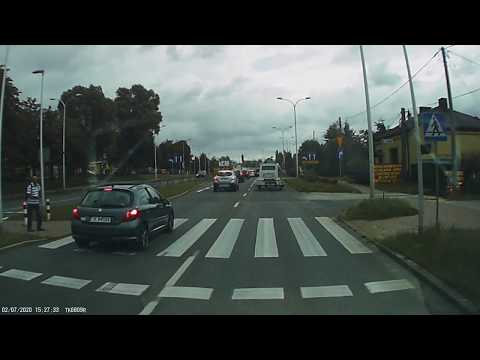 Niebezpieczne zdarzenia na drodze - Kielce 02.07.2020