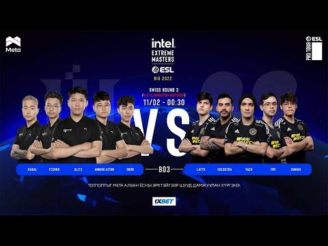 IEM Rio 2022 | Challengers Stage | IHC vs 00NATION | BO3 | MN cast