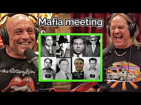 story of the Mafia bosses first meeting end up to them running into Forrest to escape police | jre