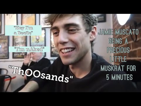 Jamie Muscato being a Precious little Muskrat for 5 Minutes