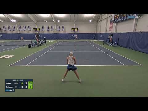 Katie Codd v Morgan Coburn - DU v GT - 05.02.23 (2°set)