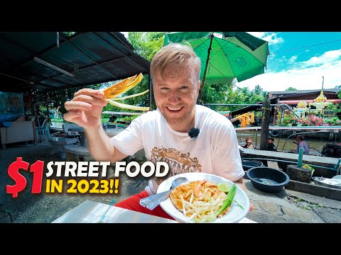 , title : '$1 Street Food in 2022?! / This is Thailand We All Love / Bangkok Thai Food Tour'