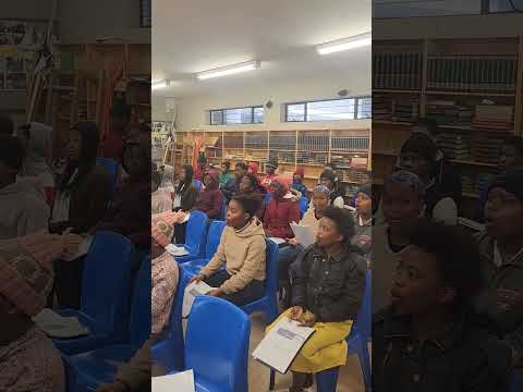 South Africa Choir Delft area.(Cello playing Sangbin Lee)