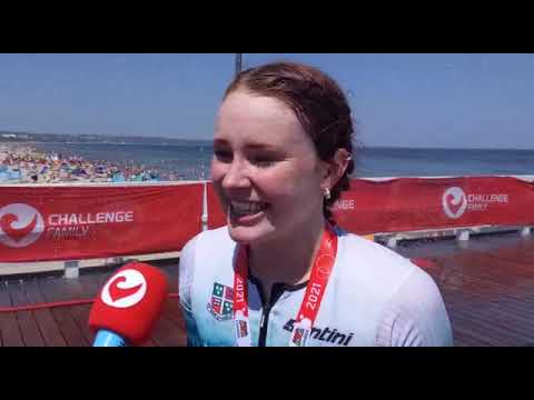 Lucy Hall became second at Lotto Challenge Gdansk.