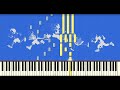 Memories - One Piece | Synthesia Piano Tutorial |
