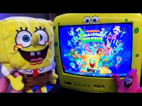NICKELODEON ALL-STARS BRAWL ON THE SPONGEBOB CRT TV (Nintendo Switch)