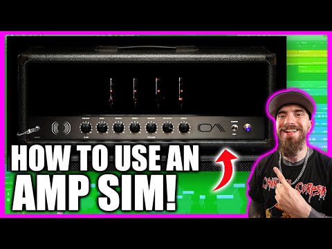 HOW TO USE AN AMP SIM!