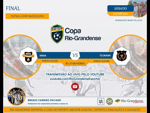 Final Copa Rio-Grandense futsal 2021 - Tsunami x Mma