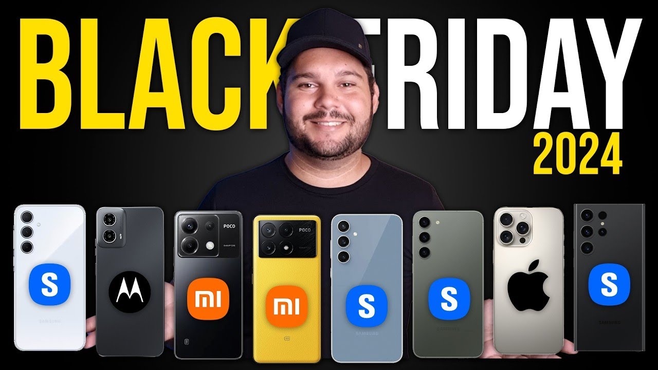 Os MELHORES CELULARES de cada MARCA para COMPRAR na BLACK FRIDAY | Bons e Baratos