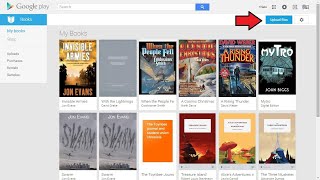 How to upload an eBook on Google play store?