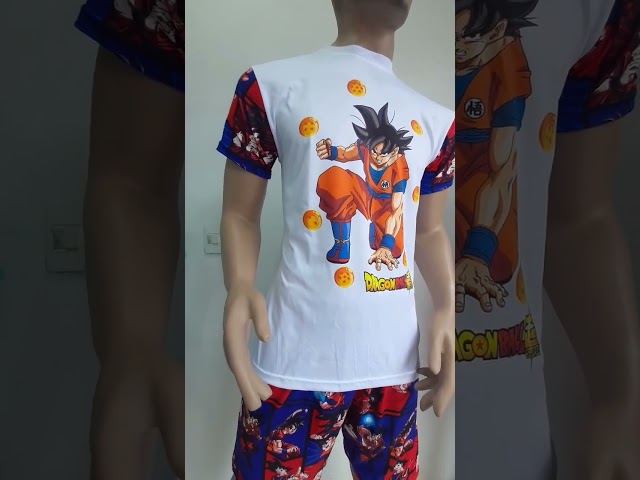 Vídeo relacionado con Dragon Ball Z Pijama Niño, Camiseta y Pantalon Largo Conjunto 2 Piezas Diseño Goku Pijama Algodon, Regalo para Adolescentes, Talla 16 Años | Negro