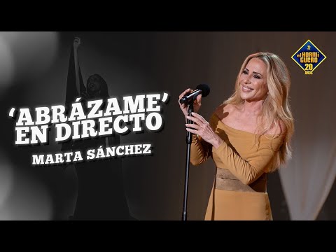 Marta Sánchez sings her new single, 'Abrázame', live - El Hormiguero
