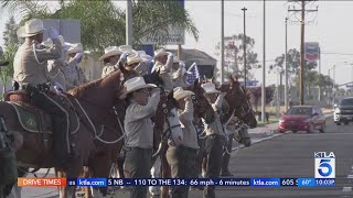 Procession held for fallen Riverside County Sheriff's Deputy