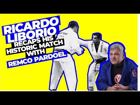 BJJ Legend Ricardo Liborio reflects on his historical match with UFC Fighter Remco Pardoel in 1996