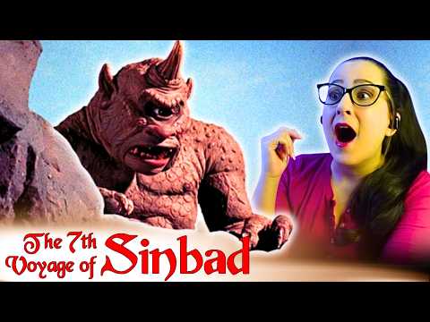 💥I LOVE stop motion! 7th VOYAGE of SINBAD!!💥First Time Watching MOVIE REACTION