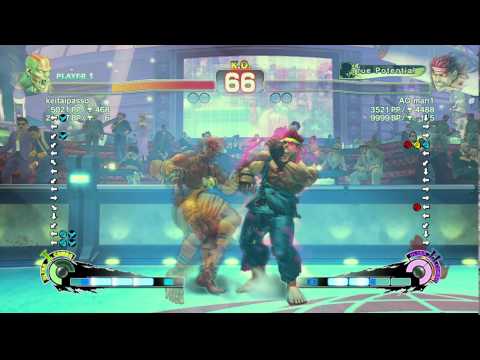 SSFIVAE~ Dhalsim (keitaipasso) vs.  Evil Ryu (AO Man1) HD