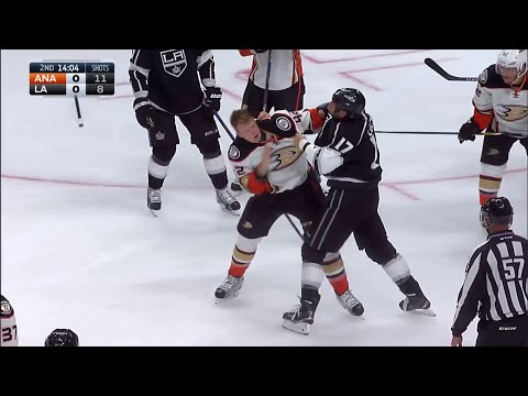 Josh Manson vs Milan Lucic