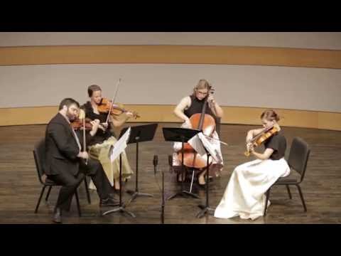 Beethoven, Op  59, No. 1, II.  Allegretto vivace e sempre scherzando, Rosco String Quartet