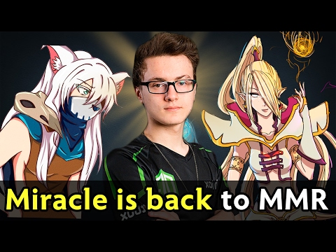 Miracle is back to solo MMR