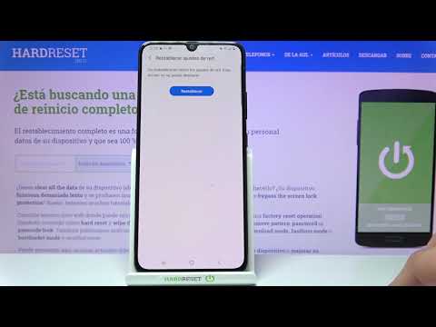 Cómo restablecer ajustes de red en SAMSUNG Galaxy A90 5G - restablecer configuración de red