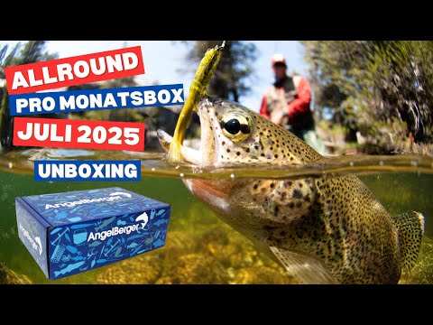 Angel Berger Allround Pro Monatsbox Juli 2025 im Unboxing! Alles für Angler!