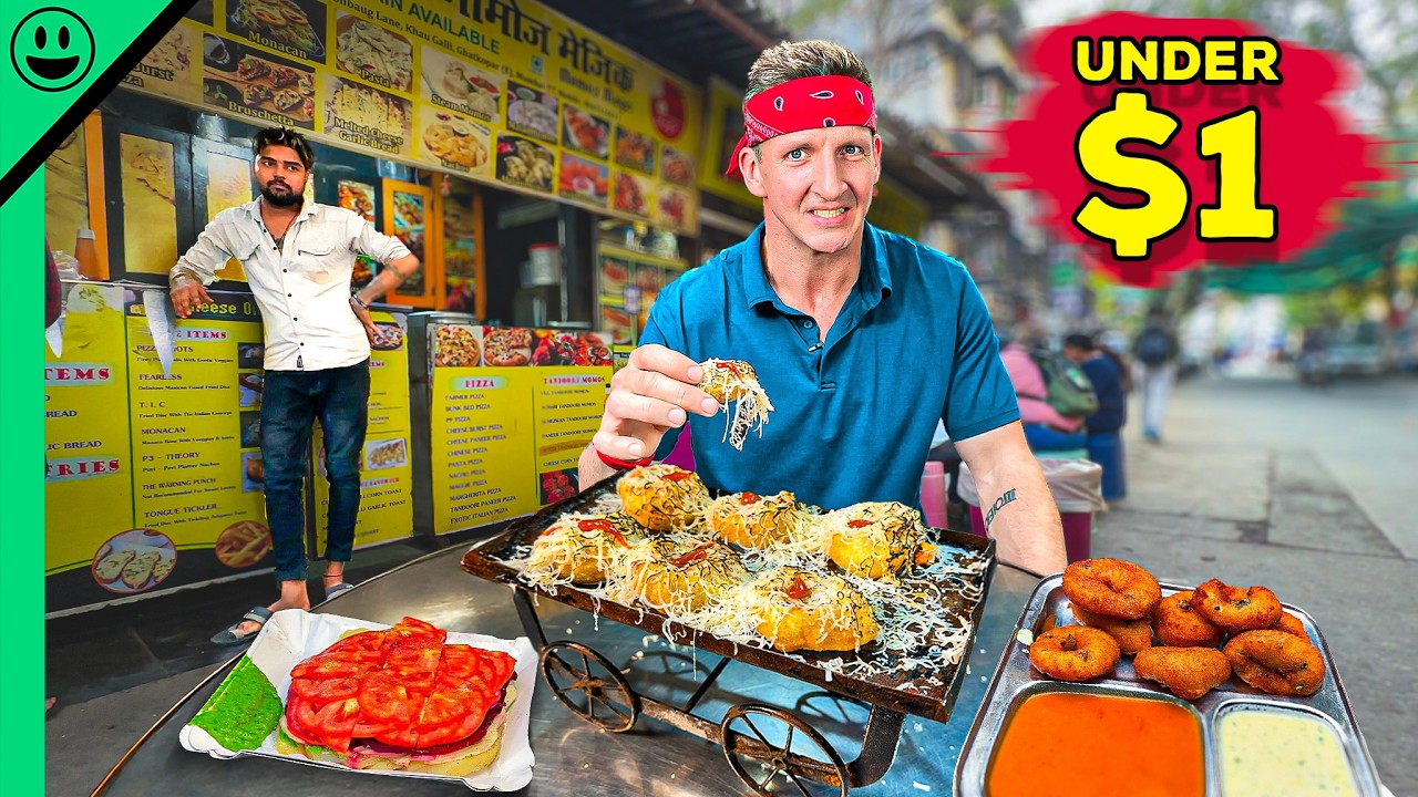 India's Street Food Dollar Menu!!