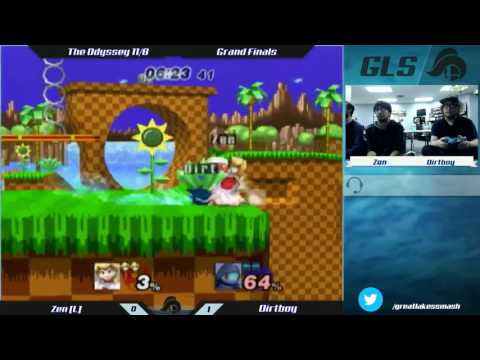 The Odyssey 11/8 Grand Finals - Zen (Peach) vs. Dirtboy (Squirtle)