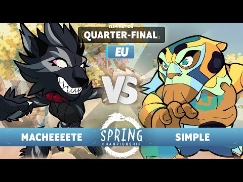 Macheeeete vs Simple - Elimination Quarter-Final - Spring Championship 2023 - EU 1v1
