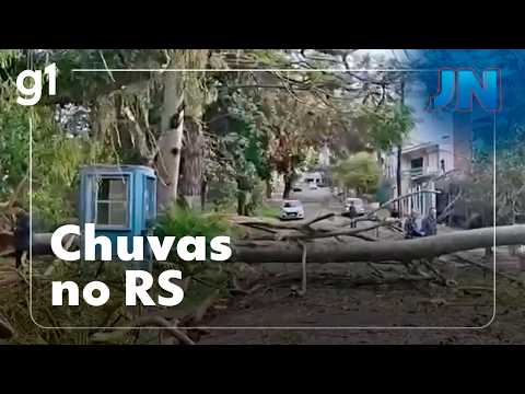 JN: Pela segunda vez em 10 dias, RS enfrenta novos estragos após temporais