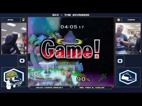 SCC - The Invasion - Melee Singles - Umbra (Peach) vs April (Marth) - Loser's Bracket