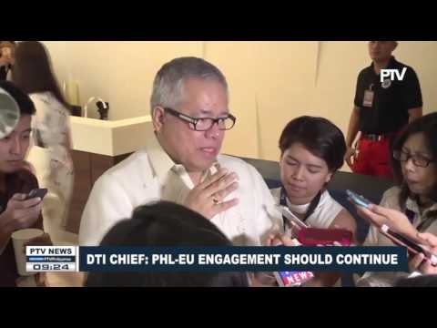 DTI Chief: PHL-EU engangement should continue